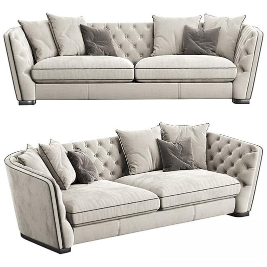 Buttoned Tufted Chesterfield Sofa sofa