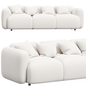 White Simple Modern Sofa sofa
