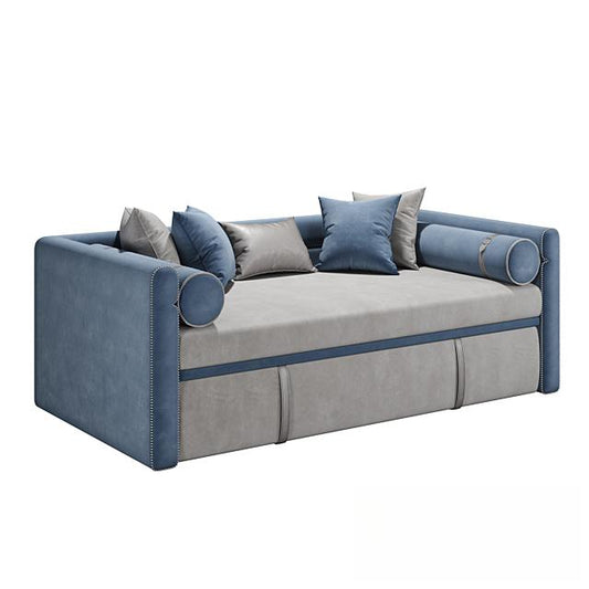 Blue Grey Sofa Bed sofa