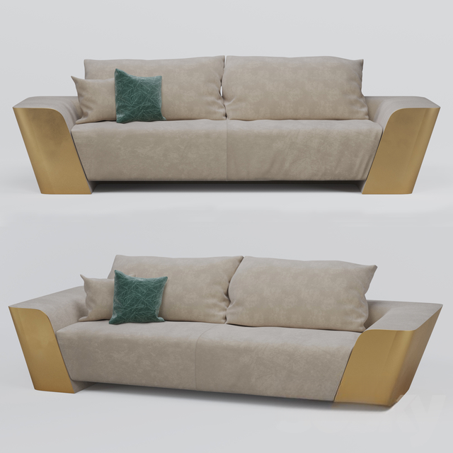 Modern Gold Sofa sofa