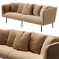Beige Modern Sofa sofa
