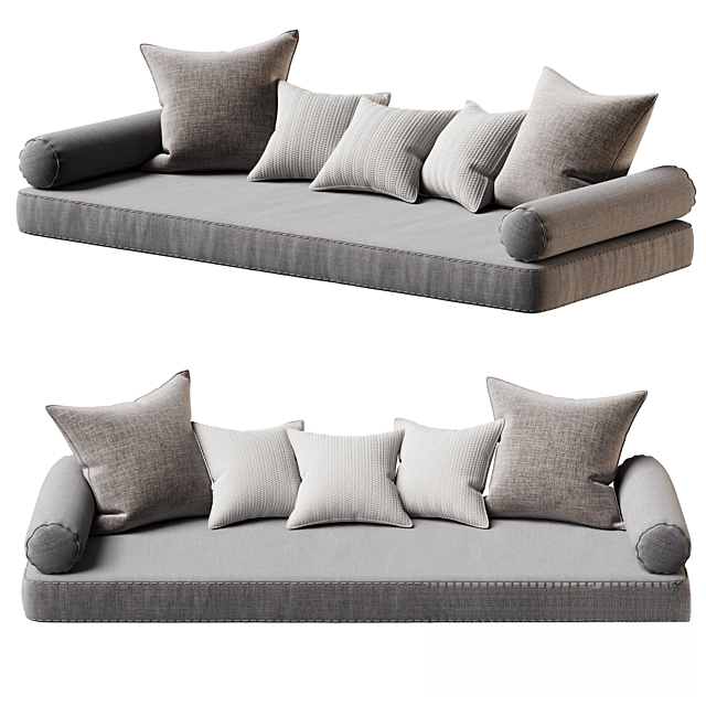 Gray Cushion Sofa sofa