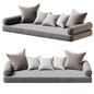 Gray Cushion Sofa sofa