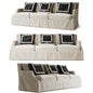 Three - seat Sofa Cover Beige sofa