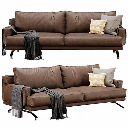 Brown Leather Sofa sofa