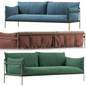 Blue Green Brown Sofa sofa