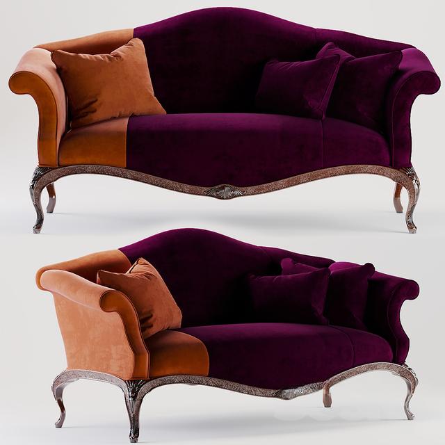 PurpleOrangeClassic Sofa sofa