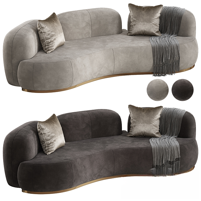 Curved Sofa Modern sofa