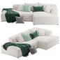 White L-shaped Sofa sofa