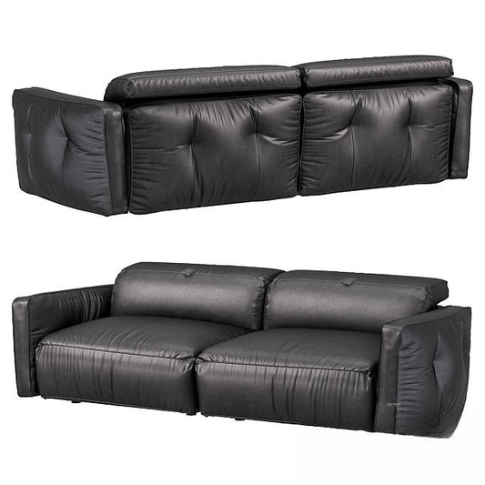 Leather Black Sofa sofa