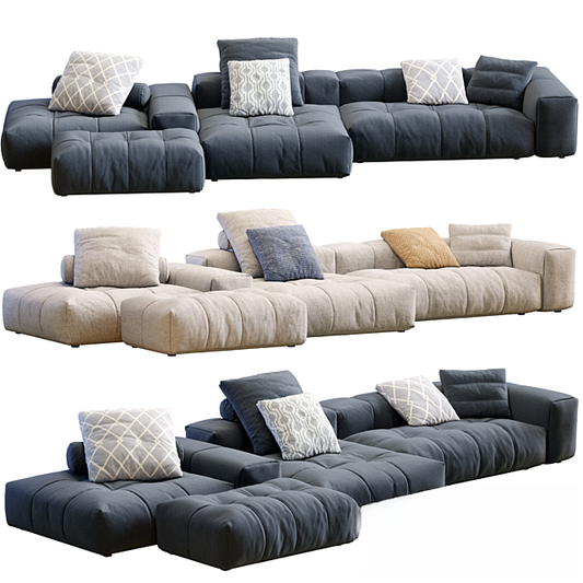 Modular Dark Gray Sofa sofa