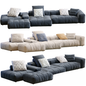 Modular Dark Gray Sofa sofa