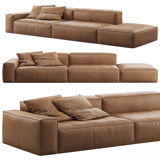 Brown Leather Sofa sofa