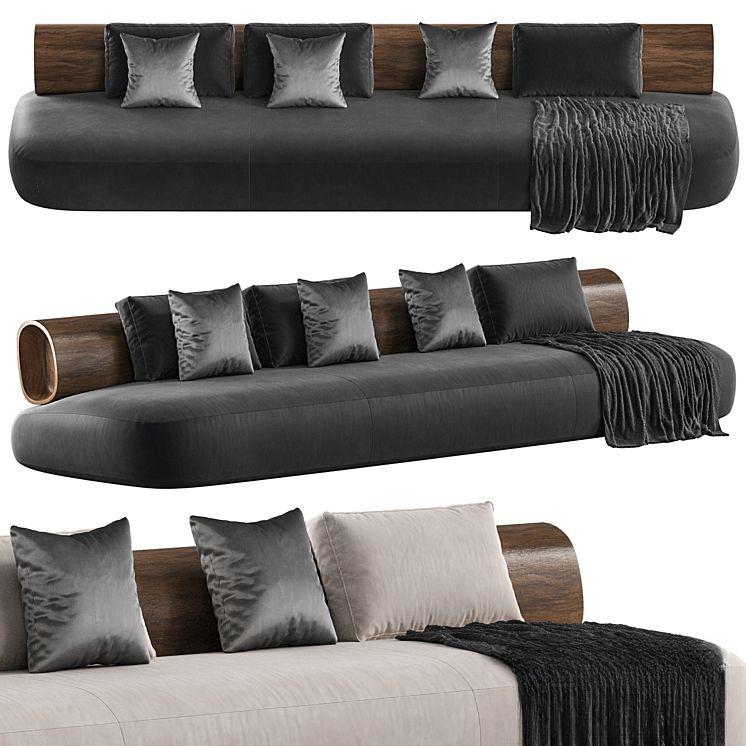 Modern Minimalist Upholstered Sofa sofa