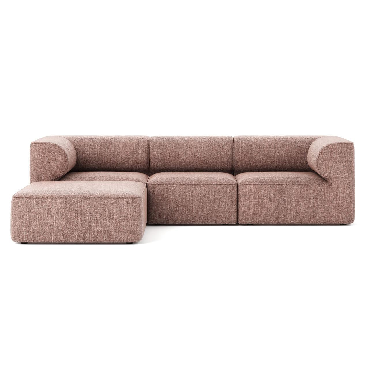 L-shaped fabric sofa sofa