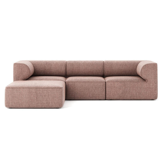 L-shaped fabric sofa sofa