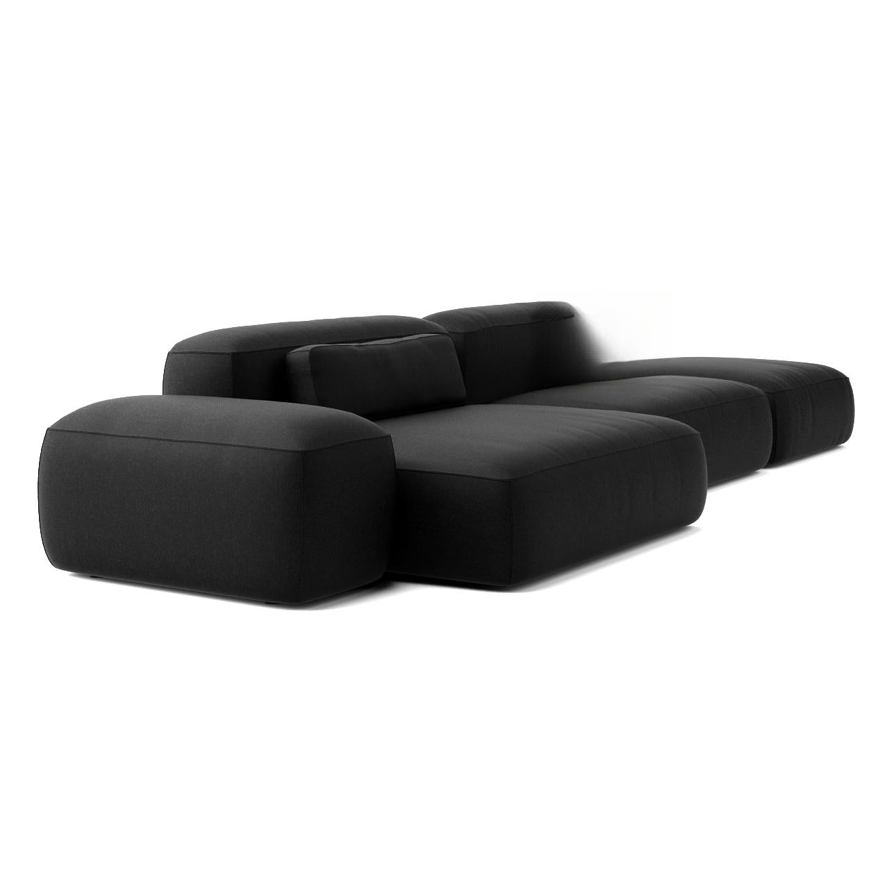 Black Modular Sofa sofa