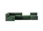 Green L-shaped Sofa sofa