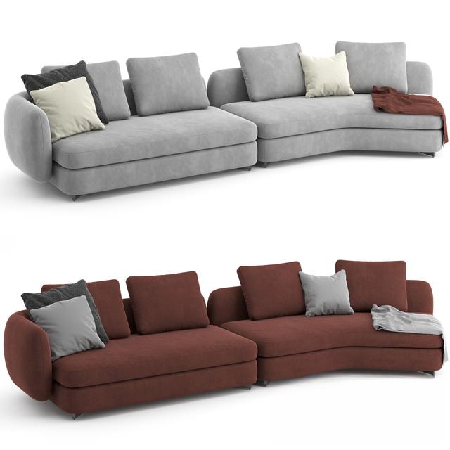 CurvedSectionalSofa sofa
