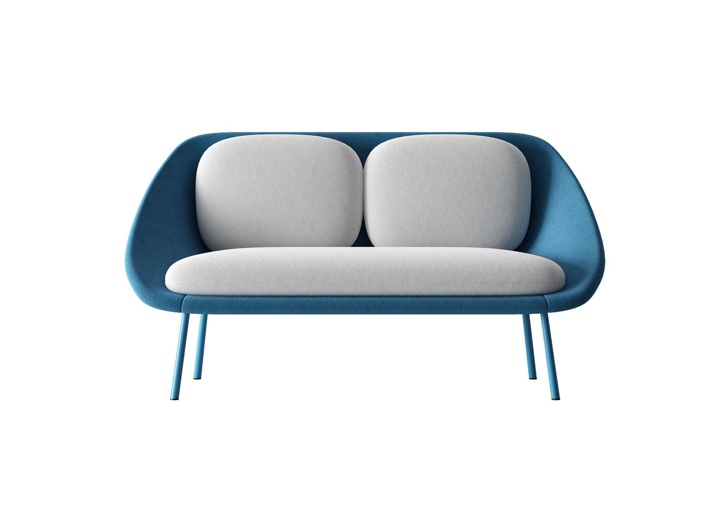 Blue Grey Modern Sofa sofa