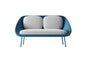 Blue Grey Modern Sofa sofa