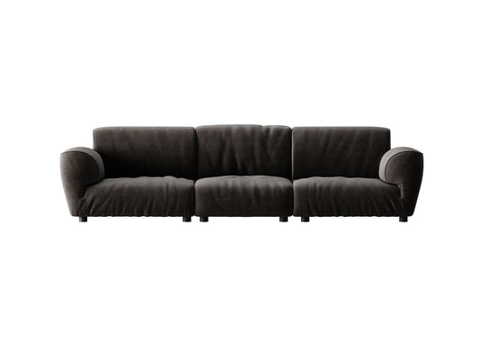 Dark brown sofa sofa