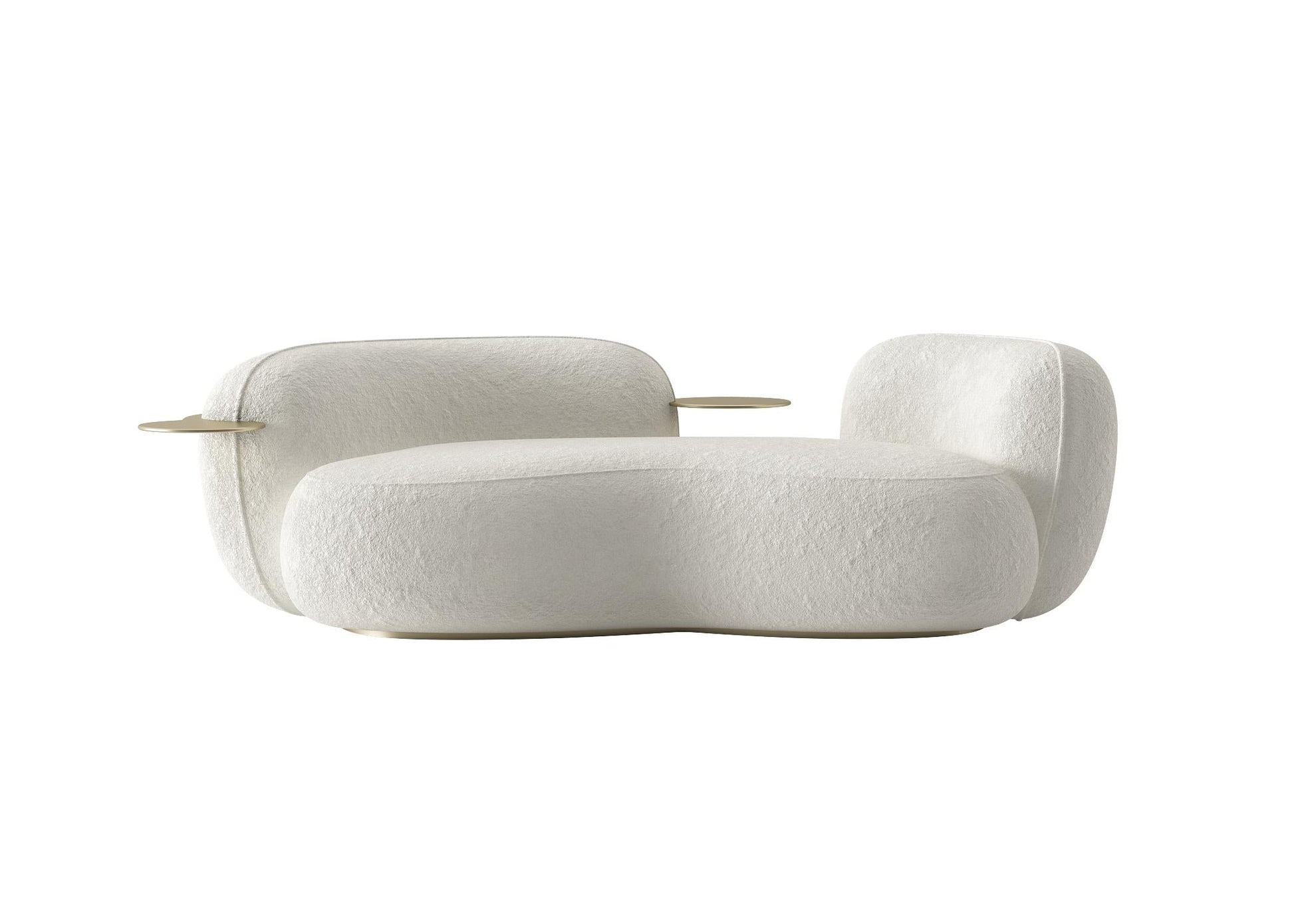 Curved White Sofa sofa