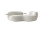 Curved White Sofa sofa
