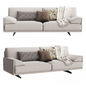 Light Gray Modern Sofa sofa