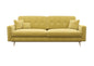 Yellow Tufted Sofa sofa