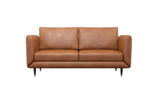 Brown Leather Modern Sofa sofa