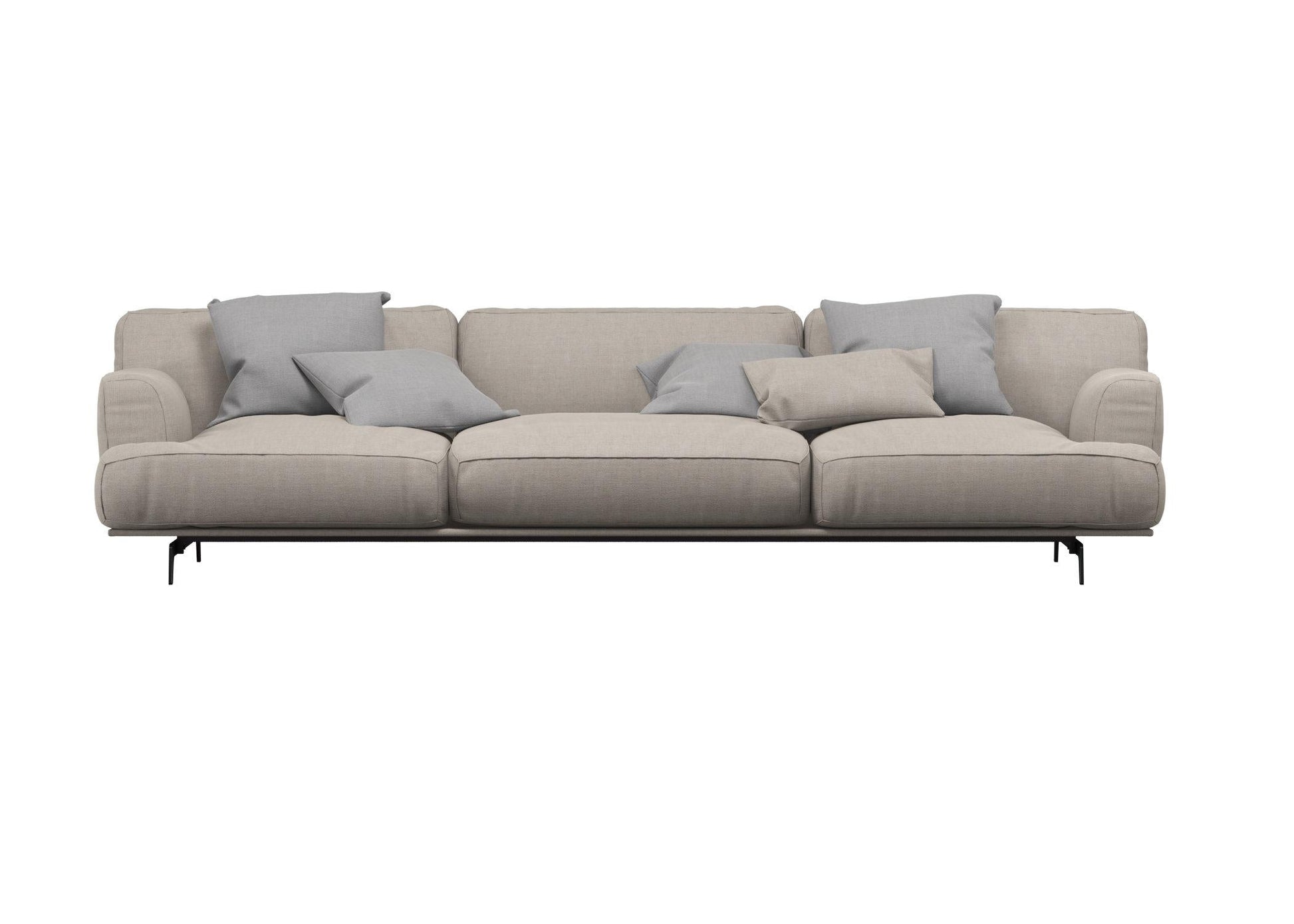LightGreySimpleSofa sofa