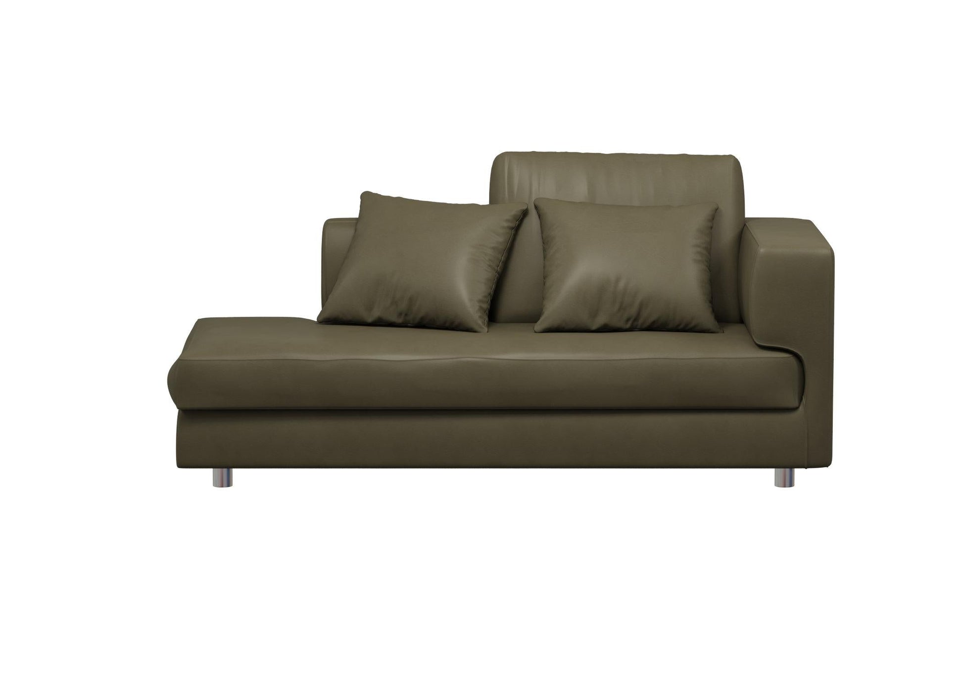 Olive Green Leather Sofa sofa