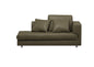 Olive Green Leather Sofa sofa