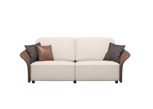 Beige Brown Modern Sofa sofa