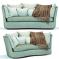 Light blue sofa sofa