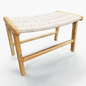 Natural Wood Simple Stool sofa