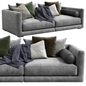 Grey Modern Sofa sofa