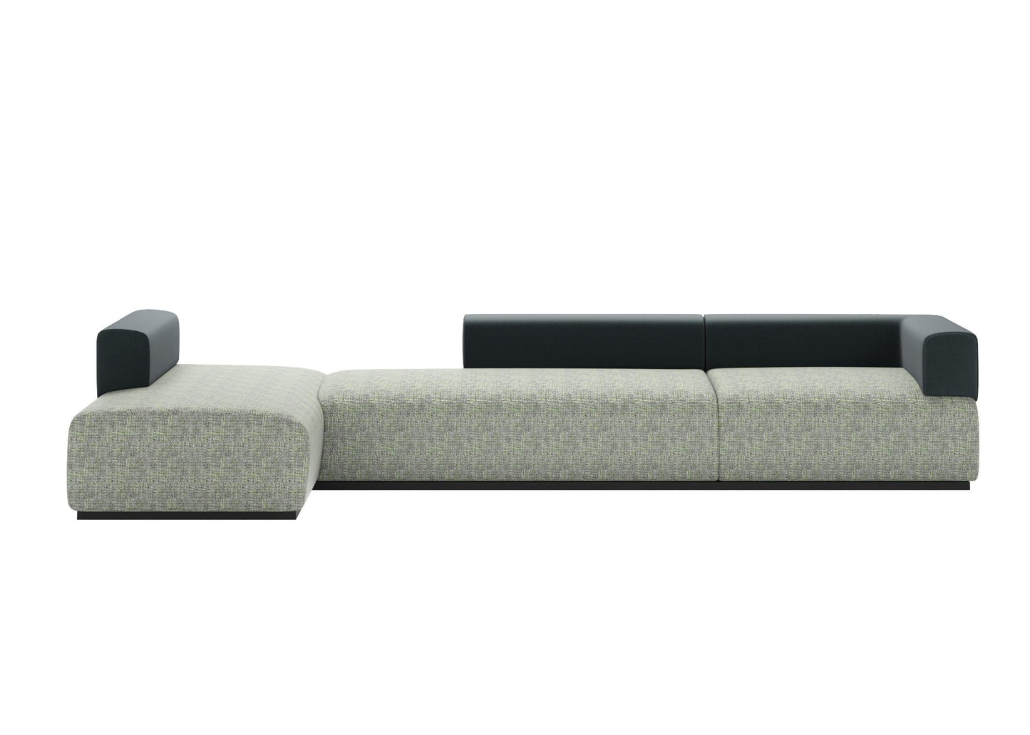 L-shaped Gray Sofa sofa