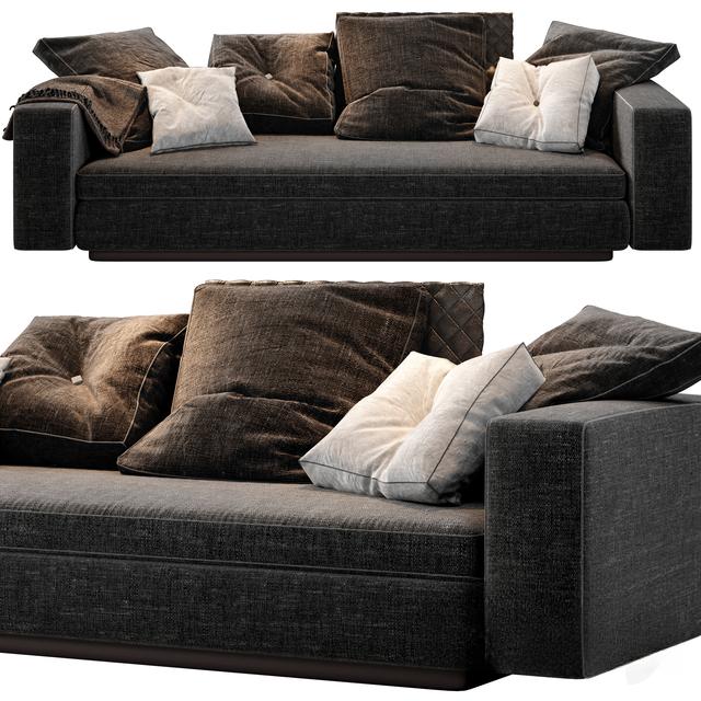 Modern Dark Grey Sofa sofa