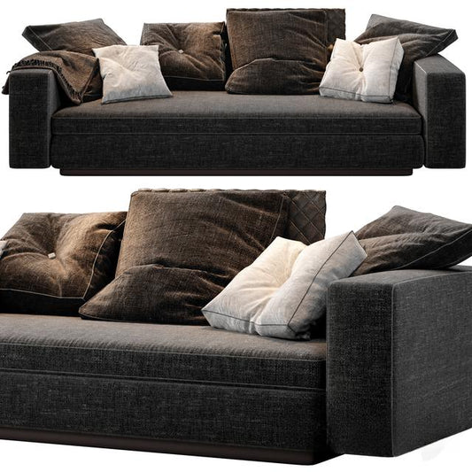 Modern Dark Grey Sofa sofa
