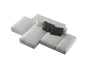 GreyModularSectional sofa