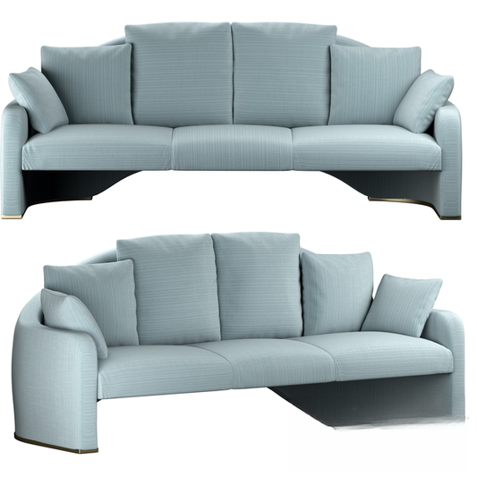 LightBlueModernSofa