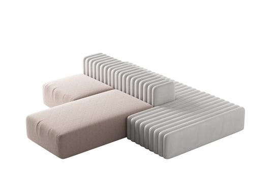 Striped Soft Pillow sofa