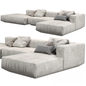 Grey Modular Sofa sofa