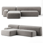 Grey Modular Sofa sofa