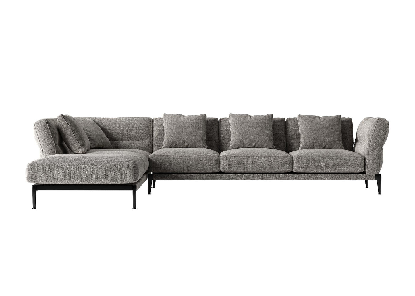 Grey L-shaped Sofa sofa