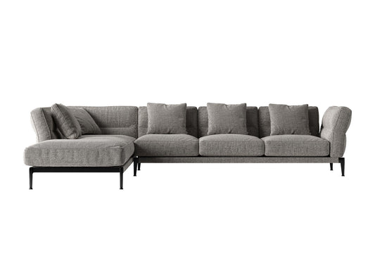 Grey L-shaped Sofa sofa