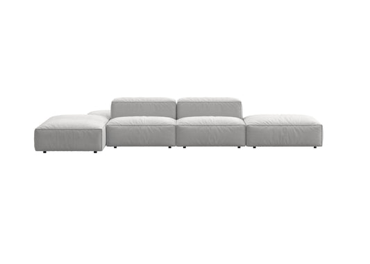 Simple grey sofa sofa
