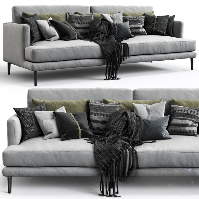 Grey Minimalist Sofa sofa